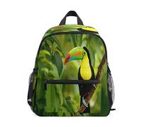 Keel-billed Toucan Backpack Kids Backpack for Boys and Girls Toddler Backpack Waterproof Preschool-Keel-billed Toucan