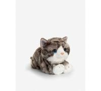Keel Grey and White Kids Signature Cuddle Kitten Soft Toy 32cm