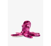Keel Toys Keeleco - Plush Toy 100% Recycled - Environmentally Friendly Toy for Children - Plush Squid 33 cm - SE1016, Purple