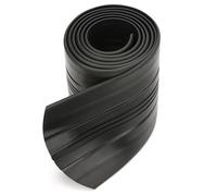 Keel Protector for Fiberglass and Aluminum Boats, Marine Keel Protector, Hull Protector for Bass Boats and Fishing Boats, Prevents Scratches from Rocks and Oyster Farms, Black, Non-Self-Adhesive
