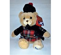 Keel Scottish Large Soft Toy Piper Bear 25 cm Tall Toys