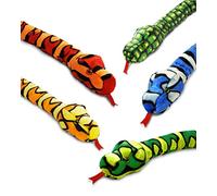 Keel Toy Snake 100cm ASSORTED ONE SENT OUT AT RANDOM
