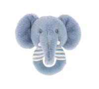 Keel Toys 14cm Keeleco Baby Ezra Elephant Ring Rattle