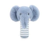 Keel Toys 14cm Keeleco Baby Ezra Elephant Stick Rattle