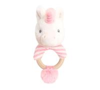 Keel Toys 14cm Keeleco Baby Twinkle Unicorn Ring Rattle