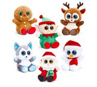 Keel Toys 15cm Christmas Animotsu (Choice of 6) - RECEIVE ONE