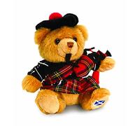 Keel Toys SL4152 15cm Scottish Piper Bear, Multi-Colour