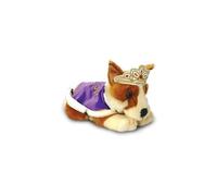 Keel Toys 30cm Corgi with Crown and Cape - Plush Soft Toy