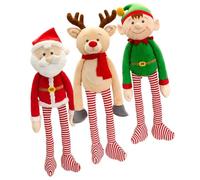 Keel Toys 30cm Dangly Xmas Characters (Choice of 3 Characters) - SX0489