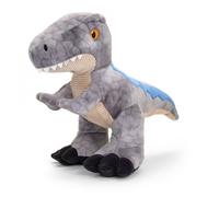 Keel Toys KEELECO SE1483 Plush Toy, 100% Recycled Ecological Toy for Children, Dinosaur, Velocraptor, 38 cm