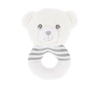 Keel Toys Keeleco Baby Bear Rattle Ring 5.5"