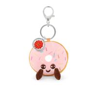 Keel Toys Keeleco Bakery Bag Charm KeyRing KeyChain 12cm Plush Soft Beanie Gift