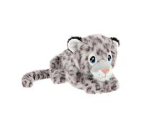 Keel Toys Keeleco Plush Toy Snow Leopard 45 cm Large Eco Friendly Soft 100% Recycled Material Sustainable Toy for Kids Original Gift Wild Animal Plush