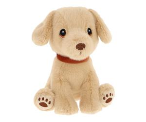 Keel Toys Keeleco Puppy Love Labrador 23cm - Plush Toy 100% Recycled - Environmentally Friendly Toy for Children - Soft Toys for kids