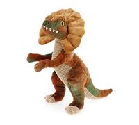 Keel Toys KEELECO SE2269 - 100% Recycled Soft Toy - Ecological Toy for Children - Diloplosaurus Dinosaur Soft Toy 26 cm