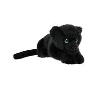 Keel Toys Keeleco SE4059 Black Jungle Cat 25 cm Soft Cuddly Plush Toy 100% Recycled 100% Huggable