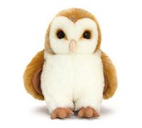 Keel Toys Owl Soft Toy 18cm (18cm) (Brown/Black)