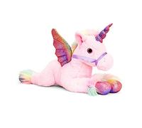 Keel Toys Pegasus Plush Toy (One Size) (Pink)