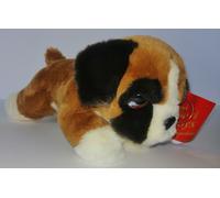 Keel Toys SD2456 Signature Cuddle Puppy Boxer Dog 25cm Brown Cream Plush BNWT