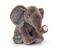 Keel Toys SE1031 Keeleco Elephant 45cm Grey Sitting Soft Cuddly Plush Stuffed Toy