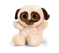 Keel Toys SF0445 15 cm Animotsu Pug Plush Toy