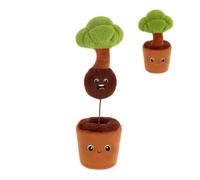 Keeleco 25Cm Bonsai Tree Plush Toy - Flip Mood Plant Plush Pillow - Soft Stuffed Decorative Plush Doll for Kids, Teens & Home Decor