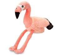 Keeleco Flamingo 16cm Plush Soft Toy Teddy Bird Animal Gift Ages 0+