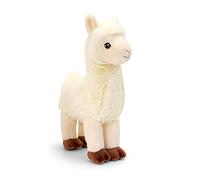 Keeleco Llama Plush Toy, White, 25 cm Height