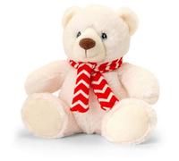 Keeleco Polar Bear With Scarf 20Cm - Cream