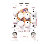 Keeley Caverns Delay and Reverb Effects Pedal for Electric Guitar, with Switchab