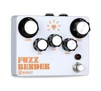 Keeley Fuzz Bender Hybrid Fuzz Guitar Peda, Bass Treble controls with Silicon an