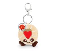 KEELTOYS - 12 cm Sandy Biscuit Soft Toy - 100% Recycled Pastry Plush - Keeleco Eco-Friendly Toy for Children