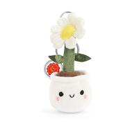 KEELTOYS Plush Keychain Daisy 12cm 100% Recycled Eco Friendly Toys for Kids
