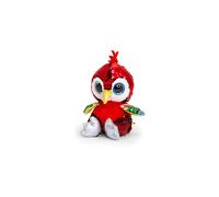 Keeltoys SF2608 20 cm Animotsu Soft Toy with Sequins - Red, Green, Yellow, Blue