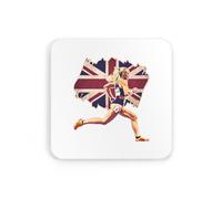 Keely Hodgkinson, cool trendy run runner track sport coaster drinks mat drinks coaster tea coffee cute fun funny pretty aesthetic