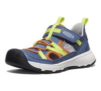 KEEN Big Kid MOTOZOA SANDAL, Vintage Indigo/Scarlet Ibis, 7