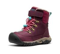 KEEN Boy's Unisex Kids Kanibou Waterproof Snow Boots, Fig/Pink Lemonade, 7 UK Child