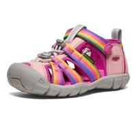KEEN Boy's Unisex Kids Seacamp 2 CNX-Baby Sandal, Rainbow/Festival Fuchsia, 4 UK Child