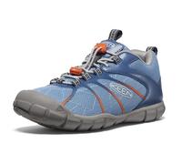 KEEN Chandler 2 CNX Sneakers, Vintage Indigo/Safety Orange, 7 UK Child