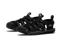 KEEN Men's Clearwater CNX Lightweight Water Sandals, Black/Gargoyle, 9.5