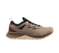 KEEN Men's Hightrail Low Height Durable Lightweight Breathable Leather Waterproof Hiking Shoes, Canteen/Black, 9.5