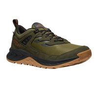 KEEN Men's Hightrail Waterproof Hiking Shoes, Winter Moss/Gold Flame, 8.5 UK