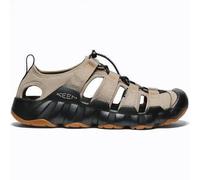 KEEN Men's Hyperport H2 Closed Toe Breathable Easy On Comfortable Hiking and Water Sandals, Brindle/Black, 13