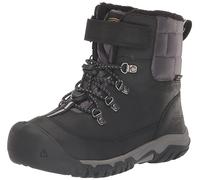 KEEN Kanibou Waterproof Snow Boots, Black/Magnet, 10 UK Child