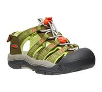 KEEN Unisex-Child Newport Boundless Adaptive Alternative Closure Easy On Outdoor Water Sandals, Dark Olive/Scarlet Ibis, 11