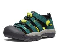 KEEN Kids' Newport H2 Closed Toe Water Sandal, Aventurine/Evening Primrose, 11 Little Kid