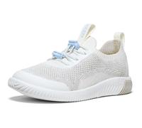 KEEN KNX Knit Lace Sneakers, Star White/Skyway, 7 UK Child