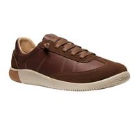 Keen Mens KNX T-Toe Leather Dark Earth Plaza Taupe Trainers 9 UK