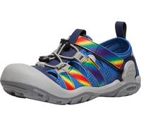 KEEN Little Kid KNOTCH CREEK, BRIGHT COBALT/RAINBOW TIE DYE, 9