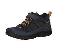 KEEN Hikeport 2 Low Waterproof Hiking Shoe, Blue Nights/Sunflower, 11 UK Child